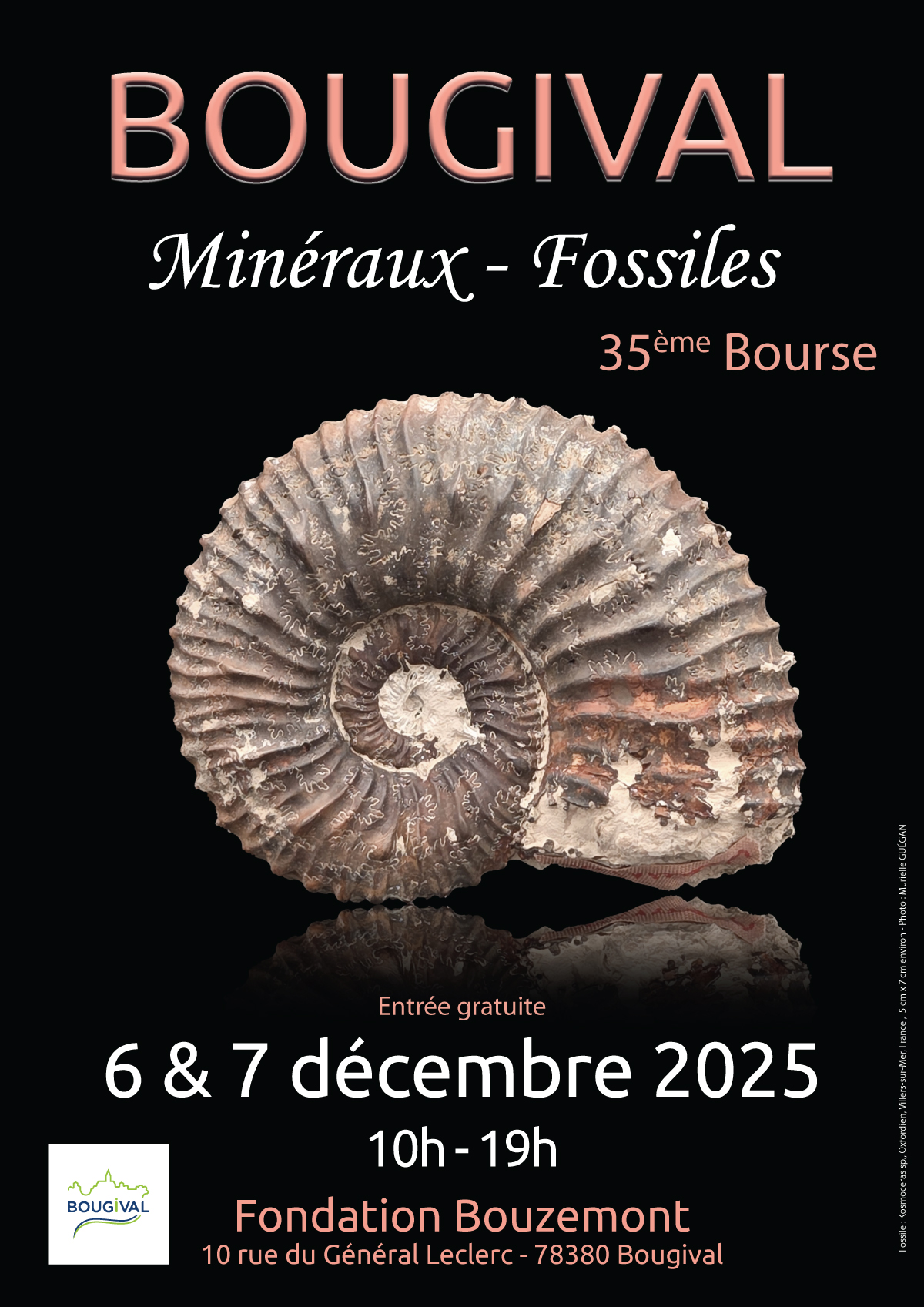 Affiche exposition bourse bougival